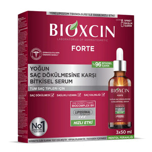 سيروم فورت أدفانسد Forte Advanced للعناية بالشعر المتساقط 50 مل - 3 أمبولات | بيوكسين Bioxcin