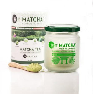 طبيعي ماتشا بودرة 50 جم عبوة أسطوانية | ماتشا بريميوم الياباني Matcha Premium Japanese