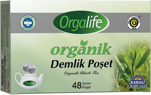 شاي أسود عضوي 48 كيس × 3 جم | أورجالايف Orgalife