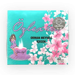 شاي فواكه الغابة مشروب 60 أكياس، طبيعي خلطة أعشاب - 3 قطعة | أوزليكس Ozlex