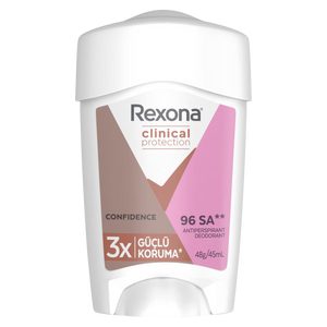كلينيكال بروتكشن للنساء ستيك مزيل عرق كونفيدنس - 45 مل | ريكسونا Rexona