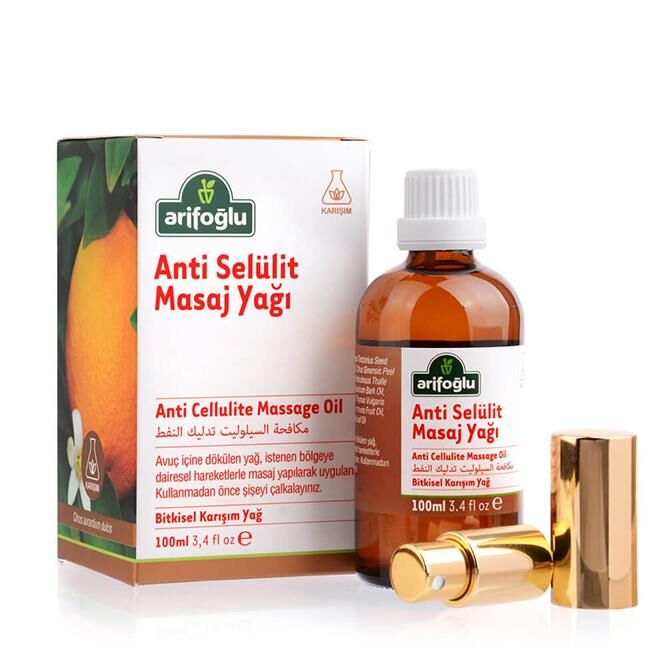Anti-Cellulite مساج زيت 100 مل | عارف أوغلو Arifoğlu