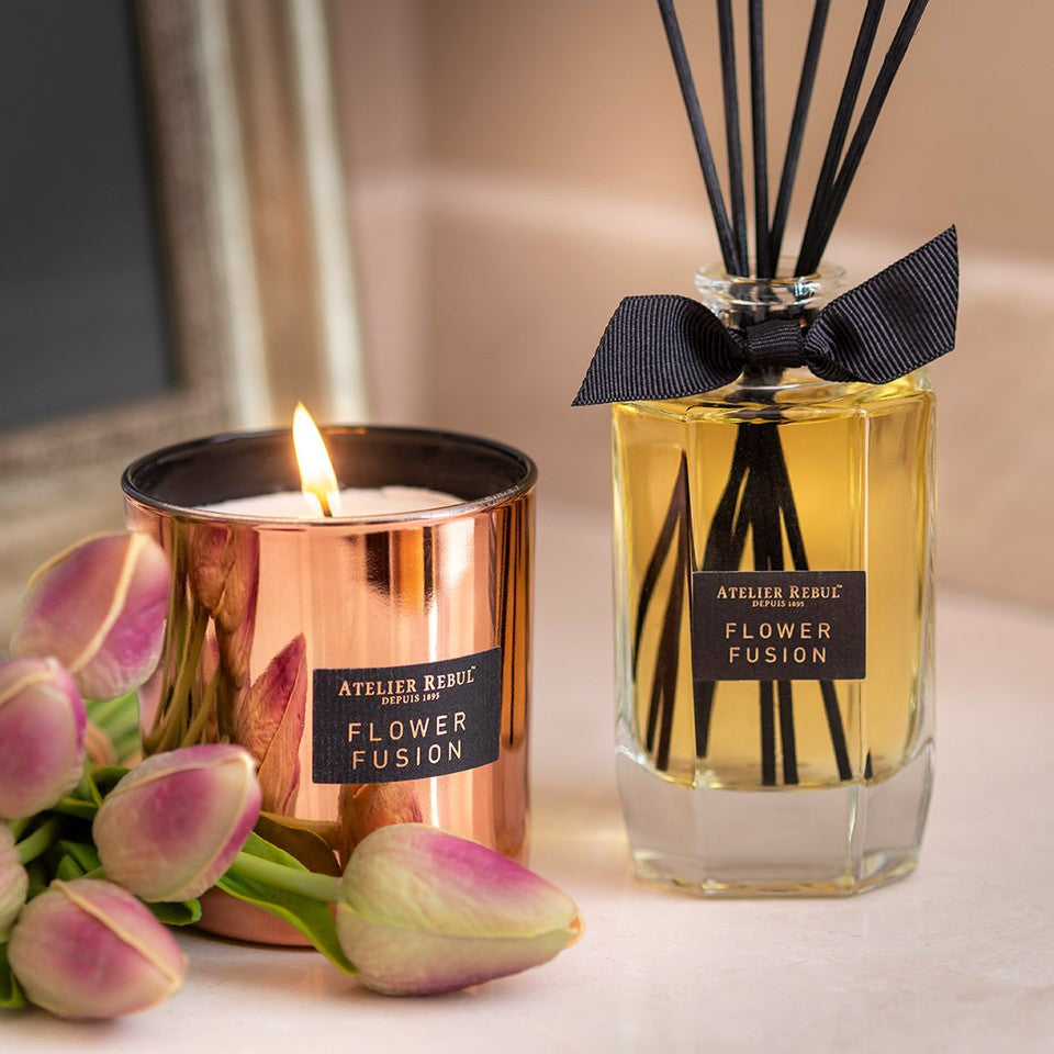 صورة إضافية للمنتج: شمعة معطرة Flower Fusion 210 جم | أتيليه ريبول Atelier Rebul