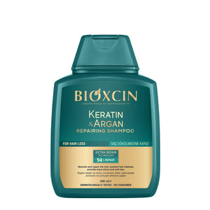 صورة إضافية للمنتج: كيراتين وأرغان شامبو لإصلاح الشعر 300 مل | بيوكسين Bioxcin