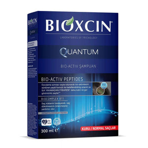 كوانتم Quantum شامبو مكثف للحجم للشعر الجاف والعادي 300 مل | بيوكسين Bioxcin