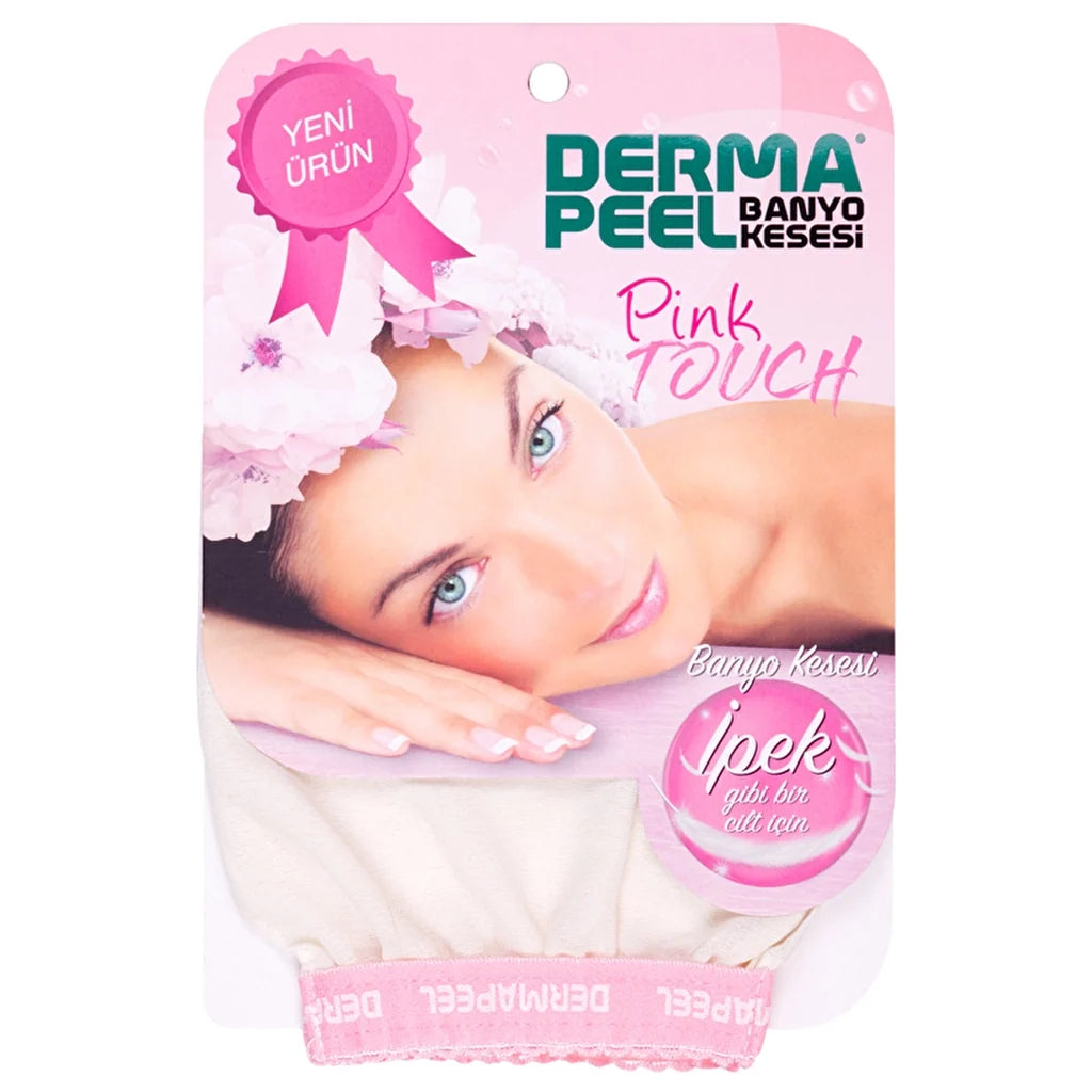 بينك تاتش ليفة تقشير للحمام | ديرمابيل Dermapeel