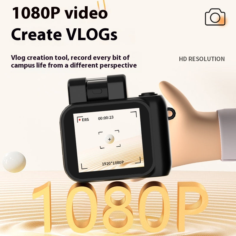 كاميرا رقمية ريترو صغيرة 1080P للسفر والتصوير - صورة 8