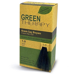 كريم صبغة شعر أسود رقم 1.0 | جرين ثيرابي Green Therapy