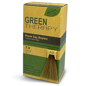 كريم صبغة شعر بني رقم 7.0 | جرين ثيرابي Green Therapy
