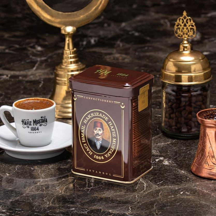 قهوة تركية سادة 170 جم | حافظ مصطفى Hafız Mustafa 1864