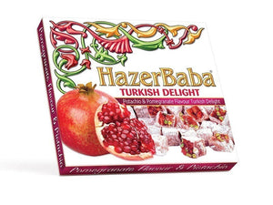 راحة الحلقوم التركي بالفستق والرمان 350 جم | هازر بابا Hazer Baba