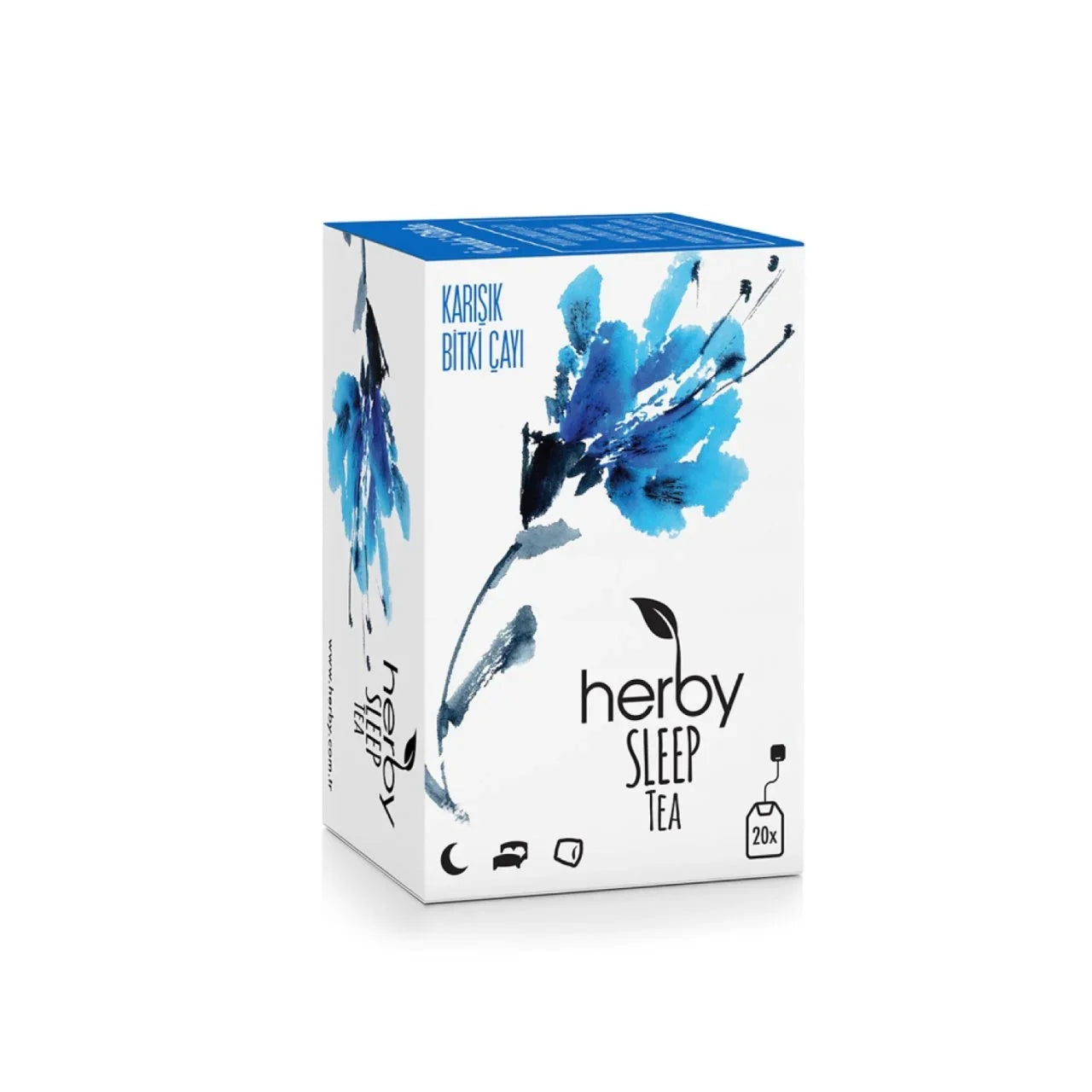 شاي أعشاب سليب Sleep بالباشن فلور والبرتقال 20 كيس 36 جم | هيربي Herby