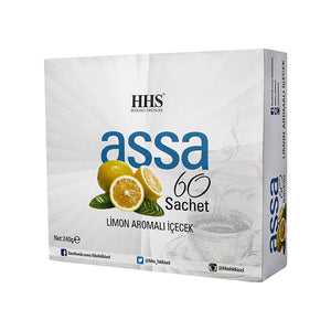 HHS Assa 60 Lemon Flavored Mixed Herbal Tea – Refreshing herbal tea bags with lemon flavor