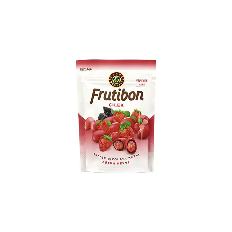 صورة إضافية للمنتج: فروتيبون Frutibon داكن فراولة 100 جم | كاهفه دنياسي Kahve Dünyası