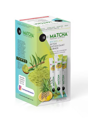 شاي ديتوكس بروميلين أناناس وليمون 20 ظرف × 10 جم | Matcha Premium Japanese