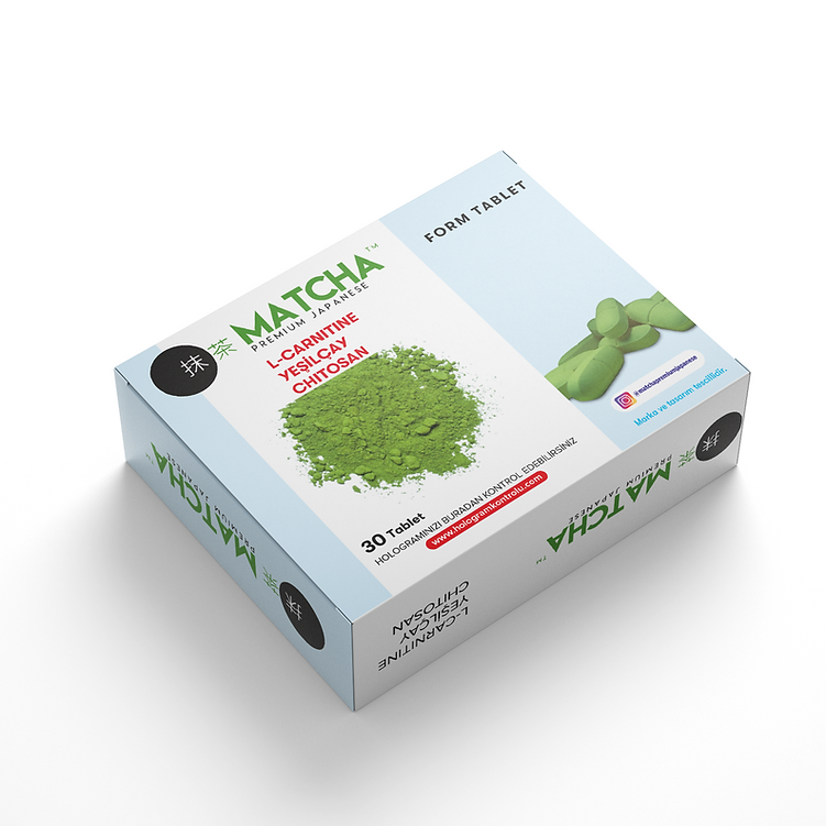 Matcha Premium Japanese Matcha Form L-Carnitine 1350mg 30 Tablets