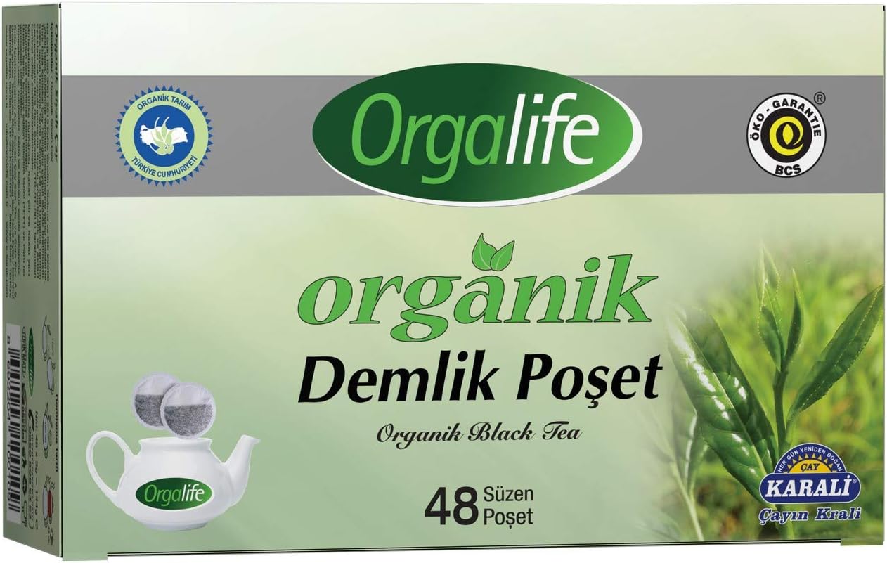 شاي أسود عضوي 48 كيس × 3 جم | أورجالايف Orgalife