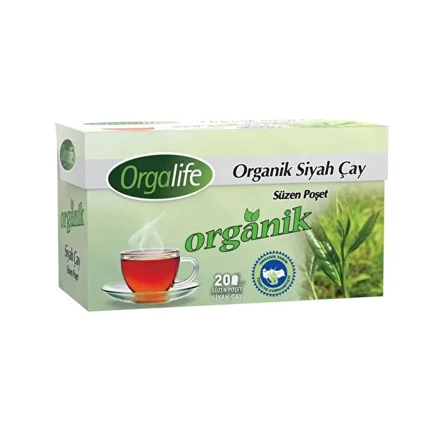 شاي أسود عضوي أكياس كوب 20 × 2 جم | أورجالايف Orgalife