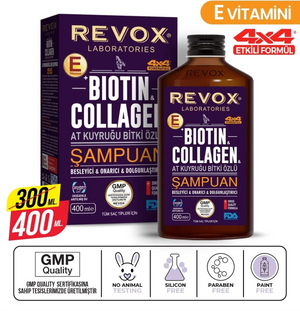 ذيل الحصان بيوتين كولاجين شامبو 360 مل | ريڤوكس Revox