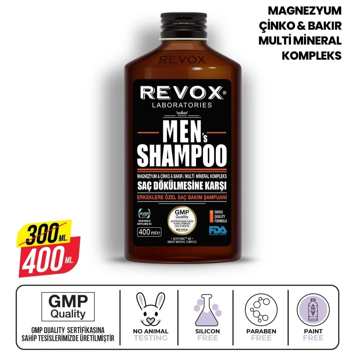 للرجال شامبو 360 مل | ريڤوكس Revox