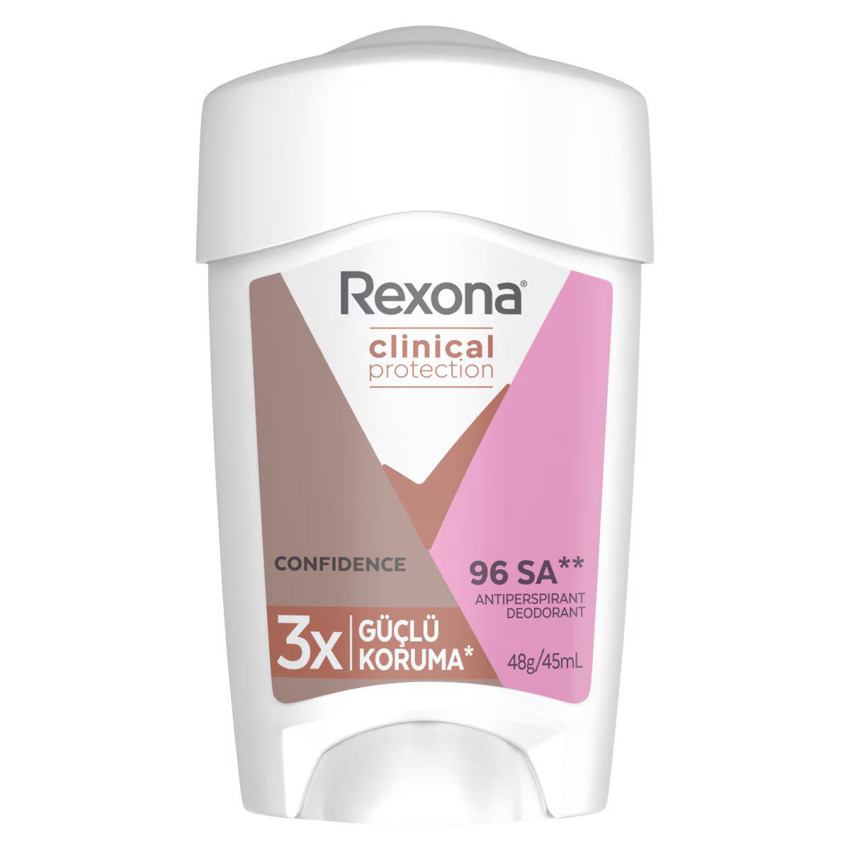 كلينيكال بروتكشن للنساء ستيك مزيل عرق كونفيدنس - 45 مل | ريكسونا Rexona
