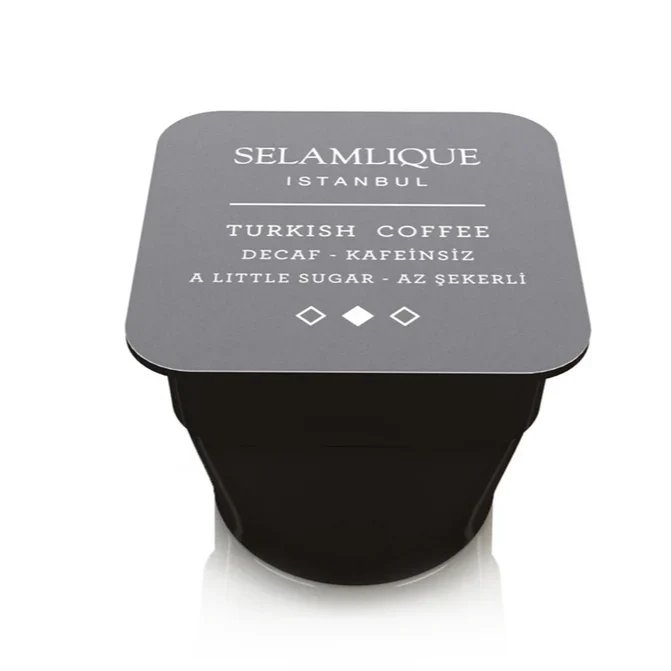 صورة إضافية للمنتج: Decaf قهوة تركية كبسولات 10 عبوة - سادة / محلى بخفة / متوسط - متوسط | سلاملك Selamlique